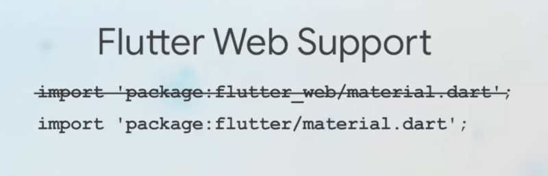 Flutter Web…